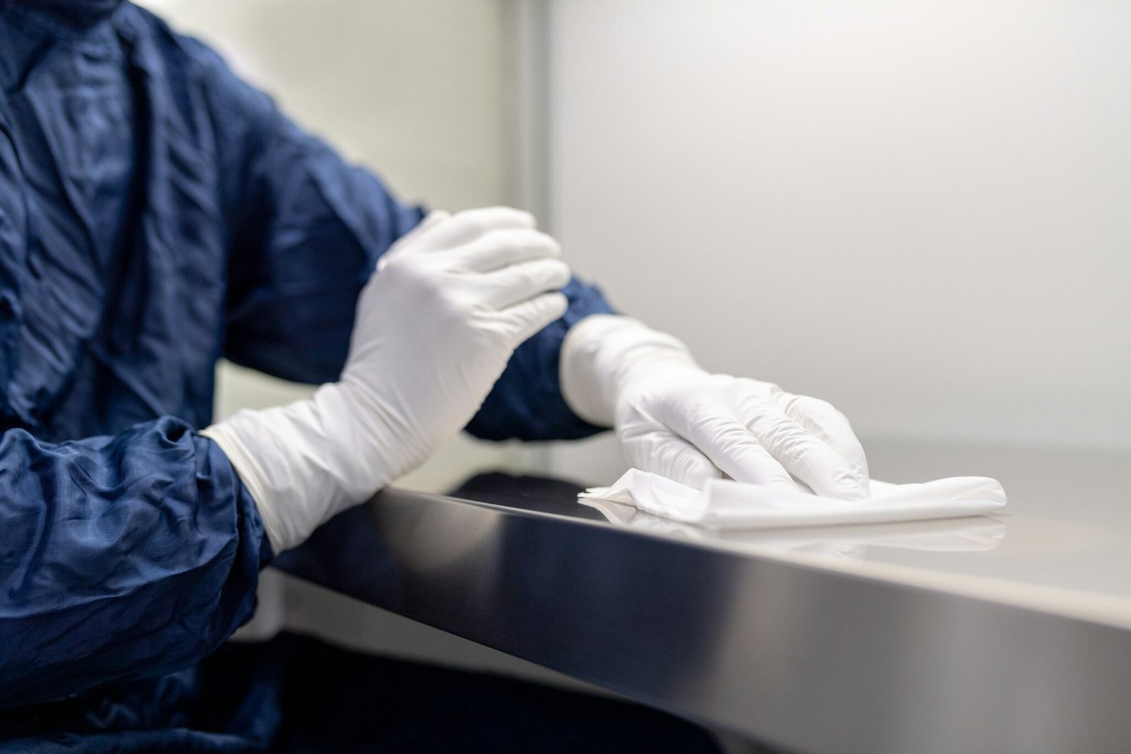 CleanBelt personnel cleaning industrial equipment